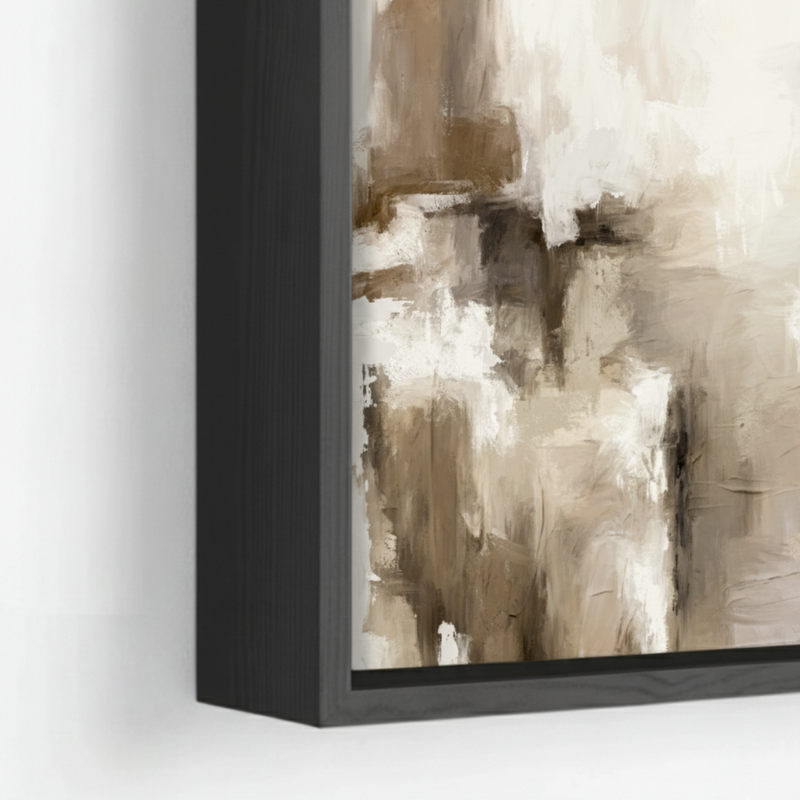 Framed Canvas - Santorini