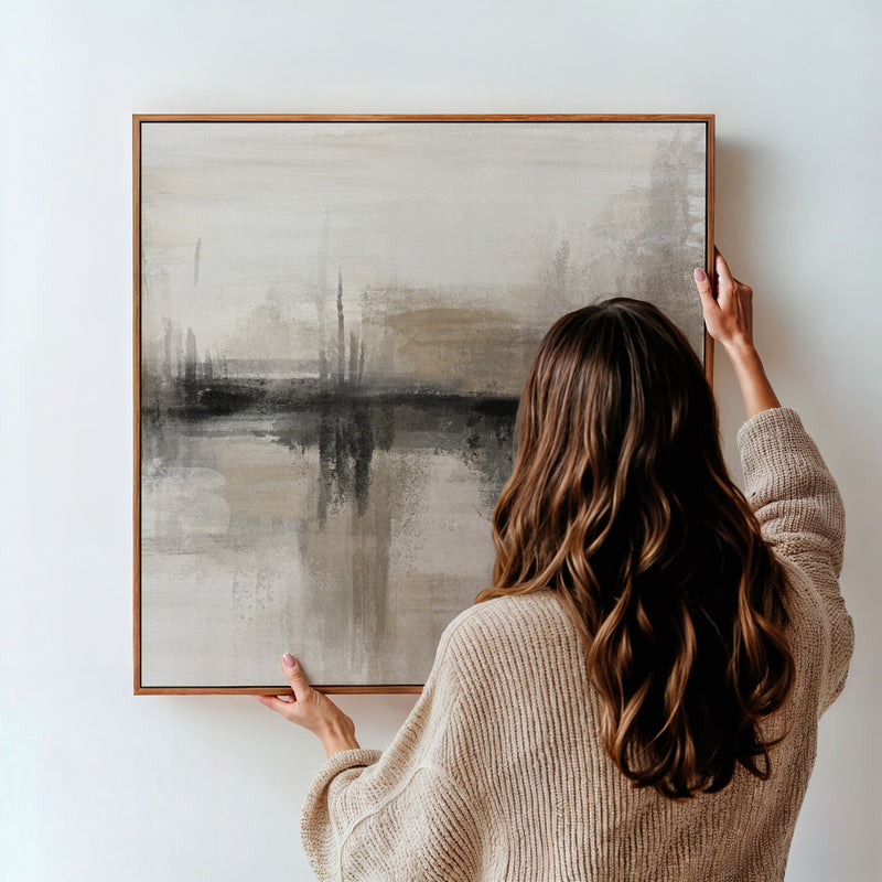 Framed Canvas - Nude Heaven