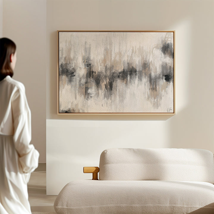 Framed Canvas - Whispered Haze