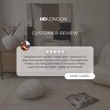 Abstract Canvas - Grey Horizon