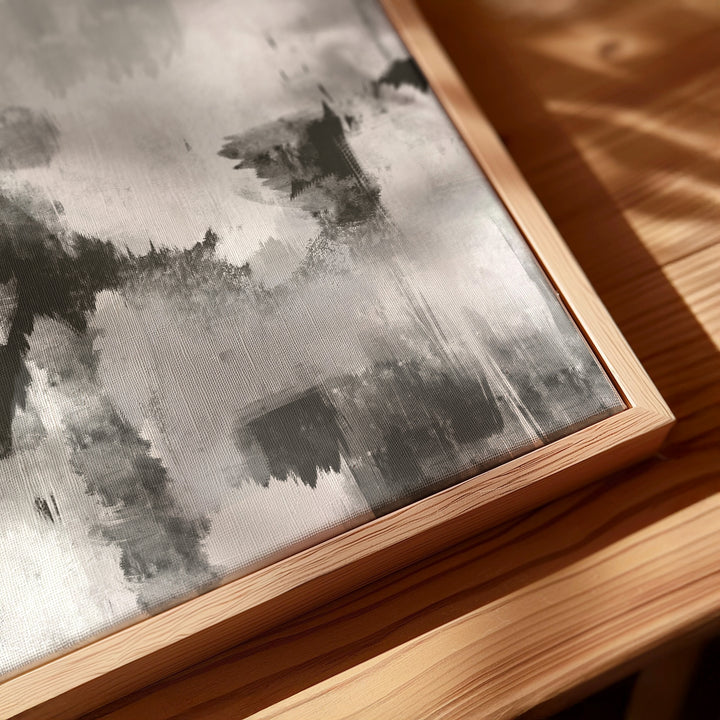 Framed Canvas Set of 2 - Whisper Grey