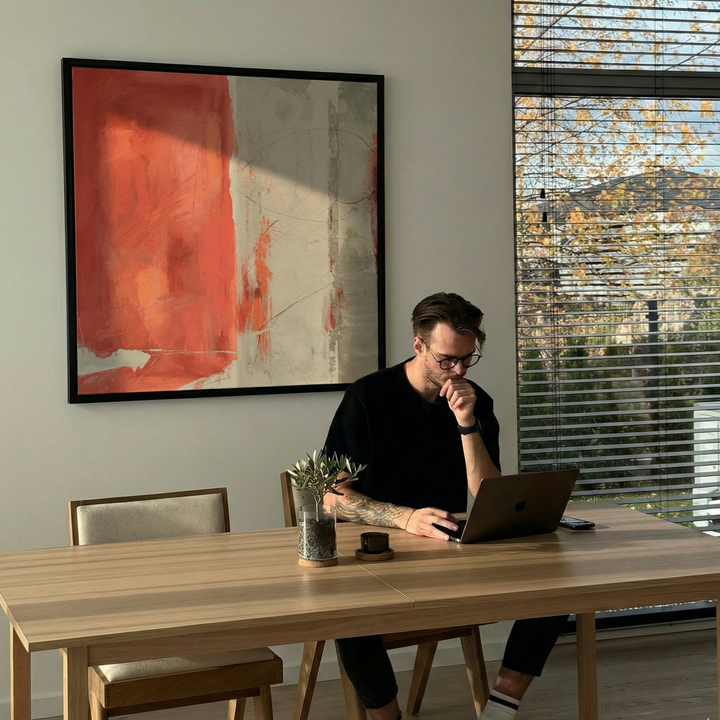 Framed Canvas - Summer