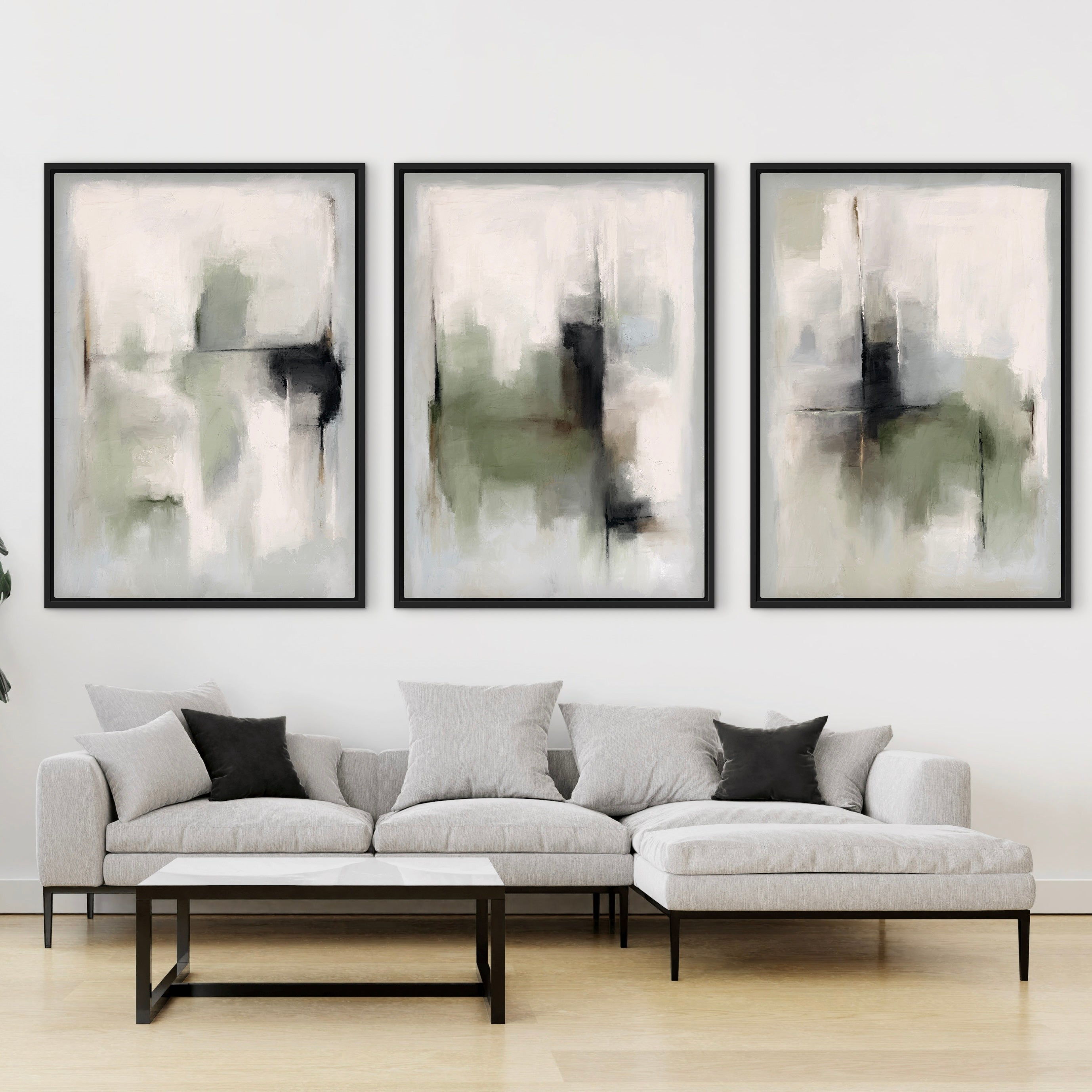 Tuscany Green - Set of 3