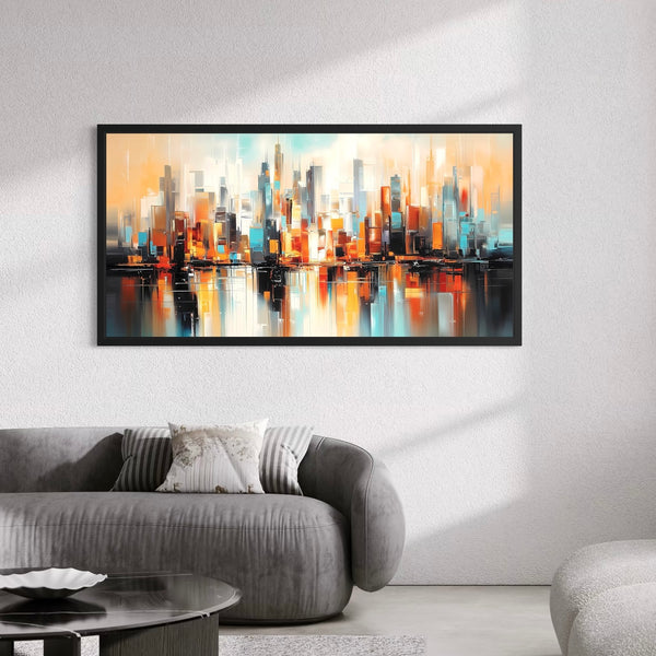 Framed Canvas - Horizon