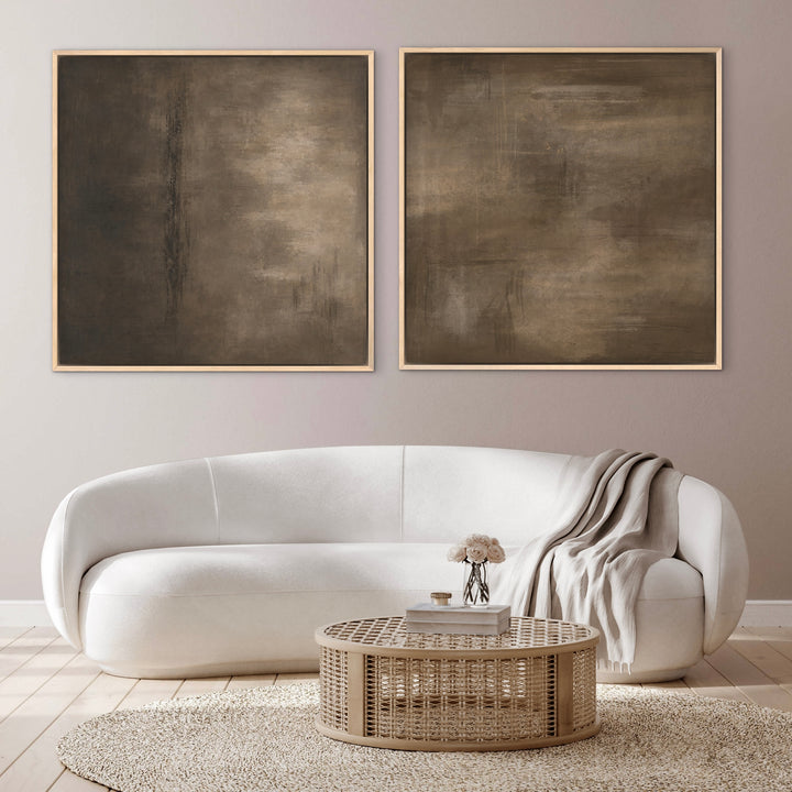 Gerahmtes Leinwandbild 2er-Set – Sorrent
