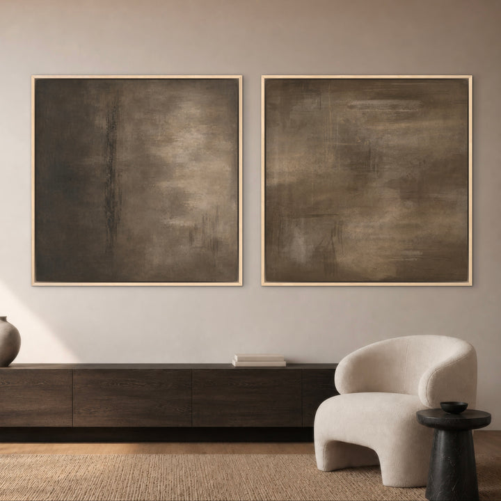 Gerahmtes Leinwandbild 2er-Set – Sorrent