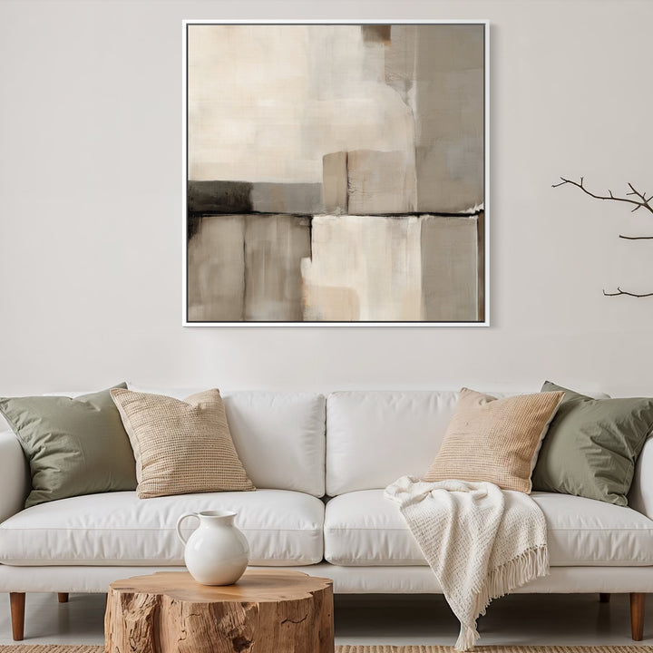 Framed Canvas - Linen Forms