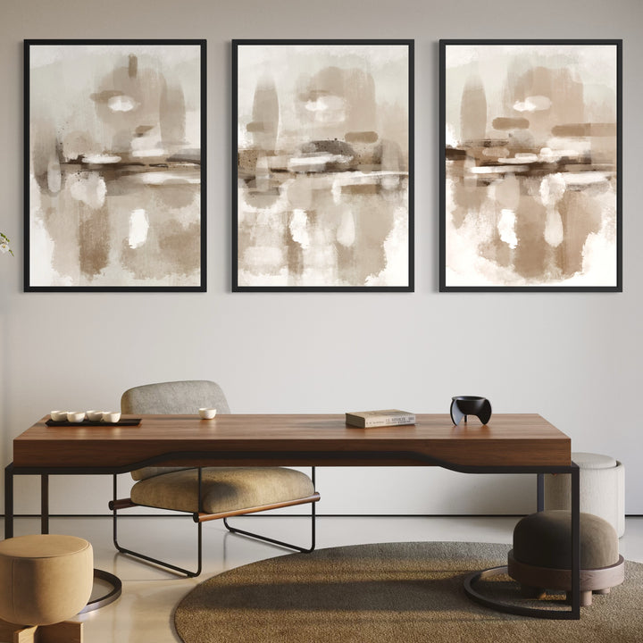 Set of 3 Framed Canvas - Granada