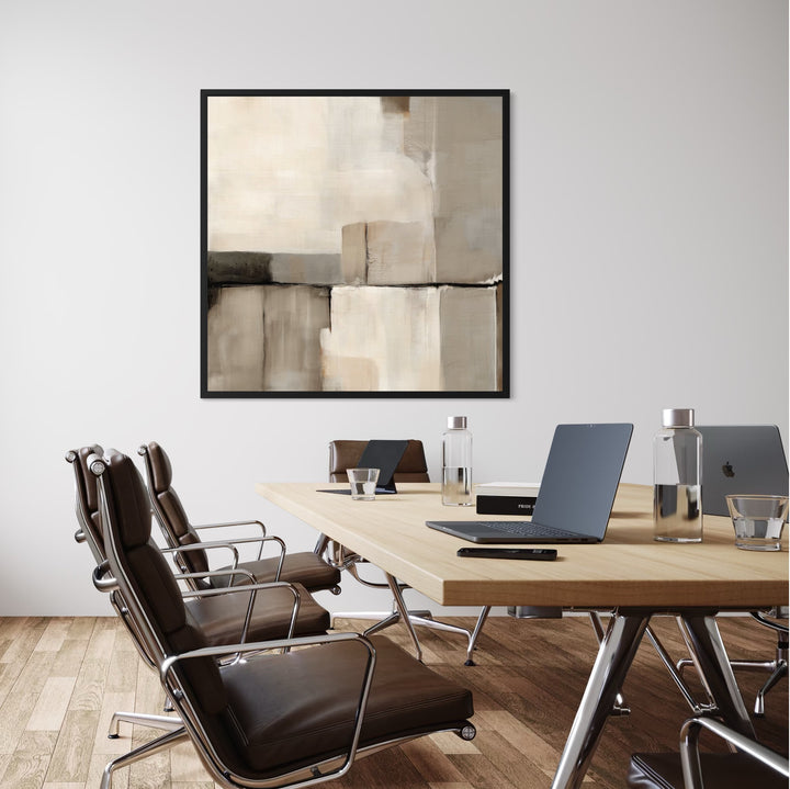 Framed Canvas - Linen Forms
