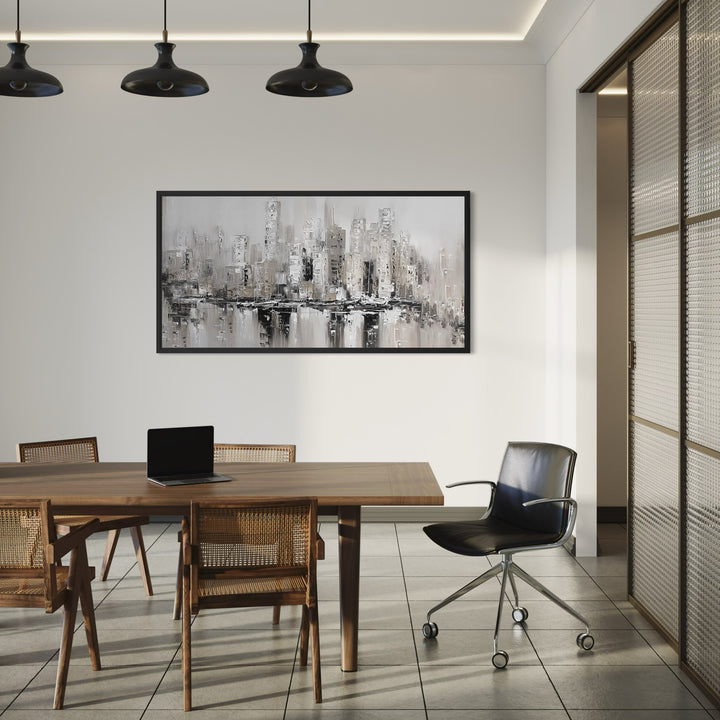 Framed Canvas - New York