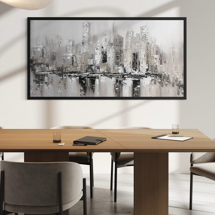 Framed Canvas - New York