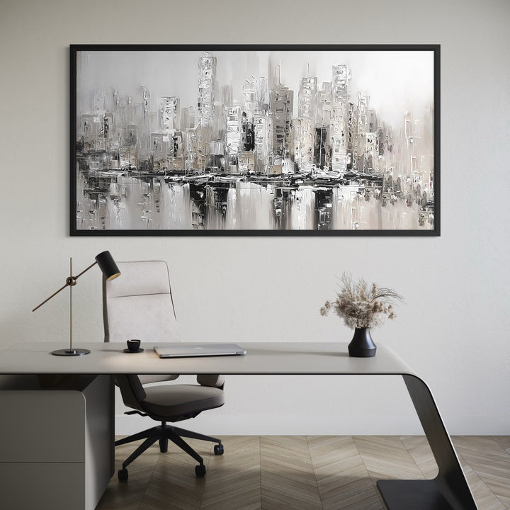 Framed Canvas - New York