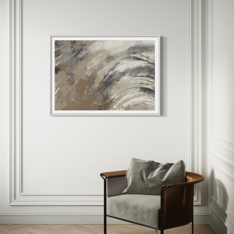 Set of 1 - Abstract Art 'Sand Storm'