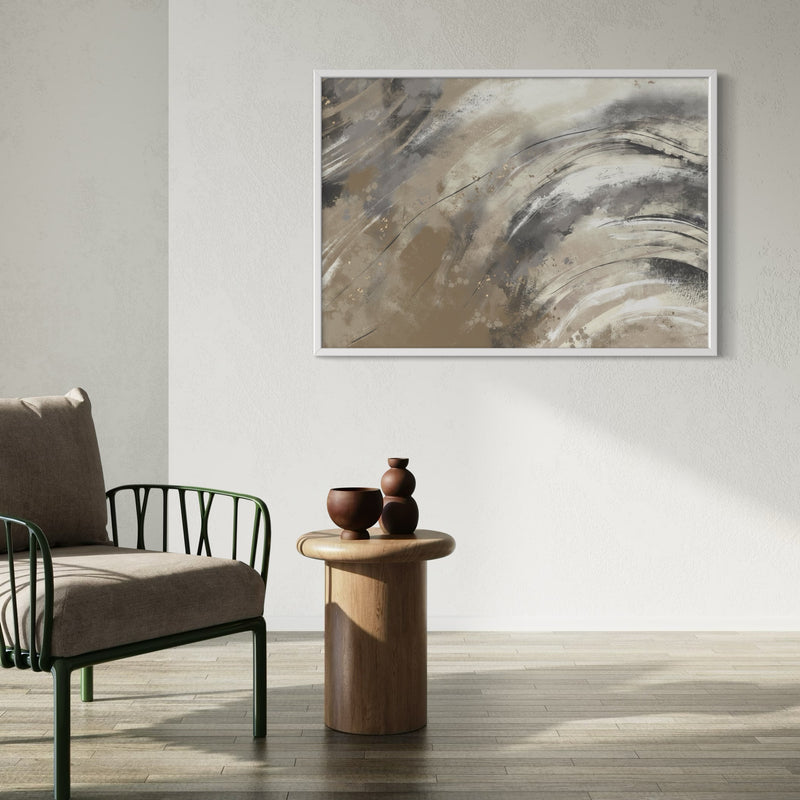 Set of 1 - Abstract Art 'Sand Storm'