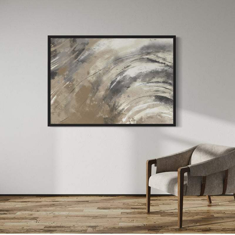 Set of 1 - Abstract Art 'Sand Storm'