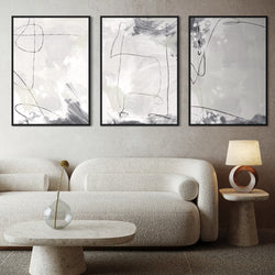 Set of 3 Framed Canvas - Zurich