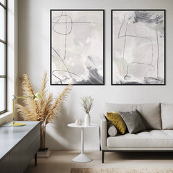 Framed Canvas Set of 2 - Zurich