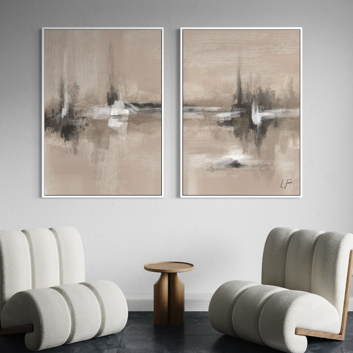 Framed Canvas Set of 2 - Berlin