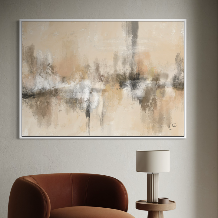 Framed Canvas - Bordeaux