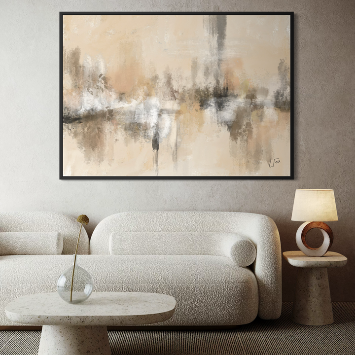 Framed Canvas - Bordeaux