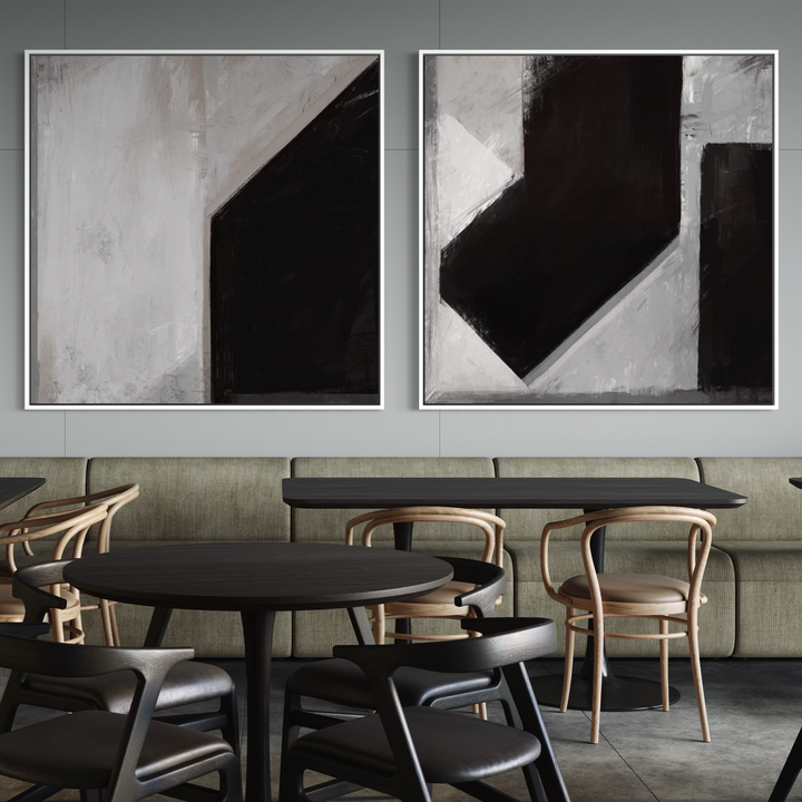 Framed Canvas Set of 2 - Brussels