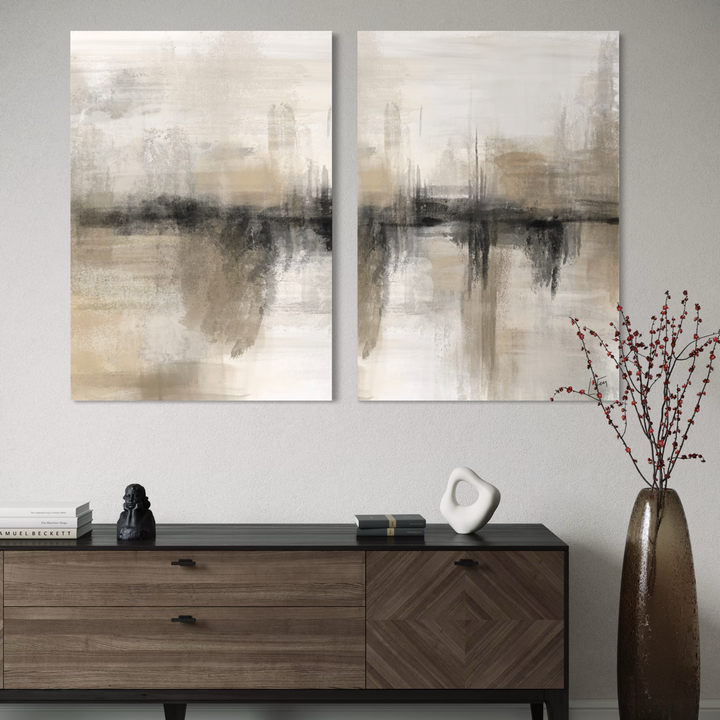 Abstract Canvas Set of 2 - Nude Heaven