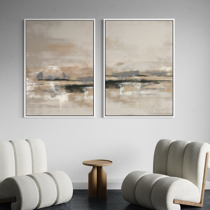Framed Canvas Set of 2 - Rome
