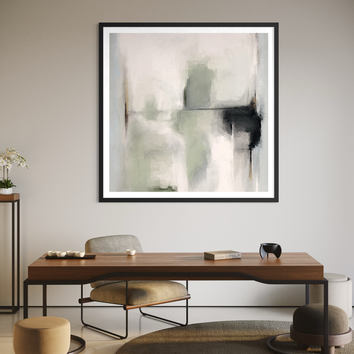 Abstract Art set of 1 - Tuscany Green