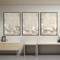 Set of 3 Framed Canvas - Capri