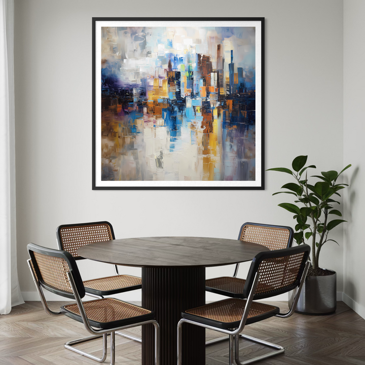 Abstract Art set of 1 - Manhattan Mist