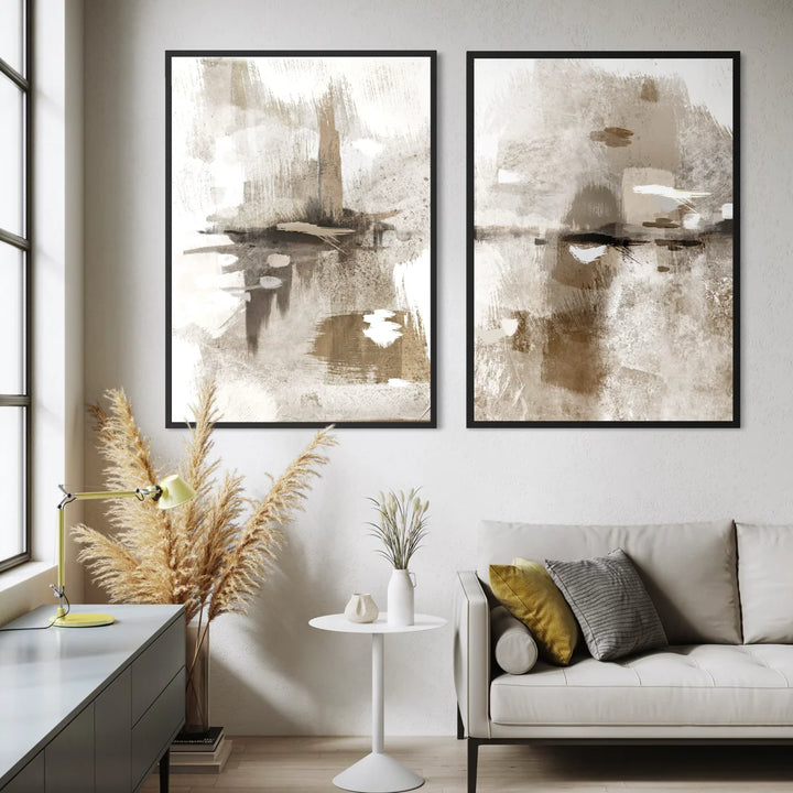 Framed Canvas Set of 2 - Portofino