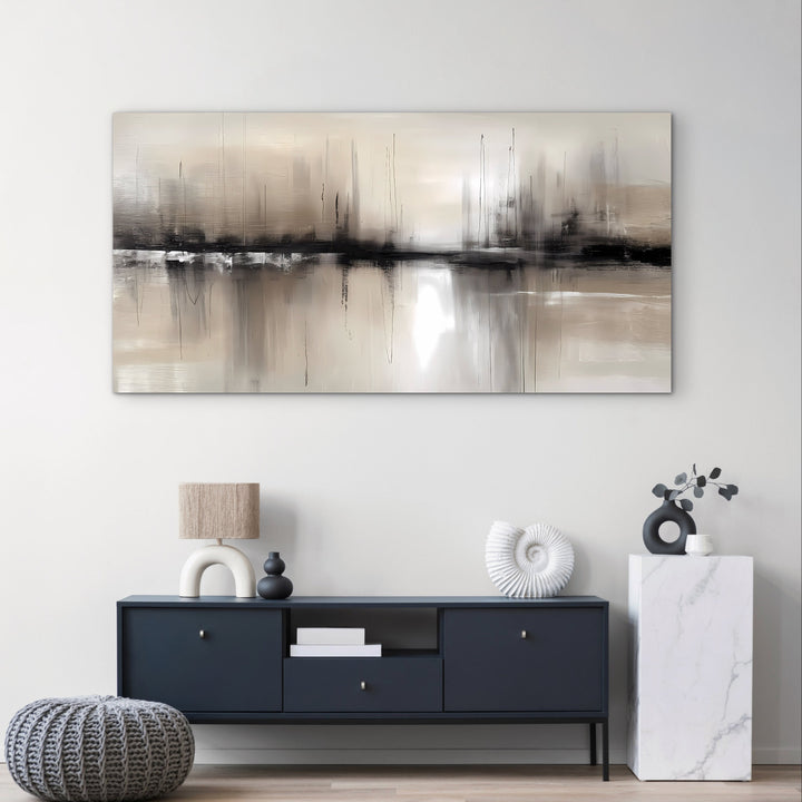 Abstract Canvas - Dusk Line