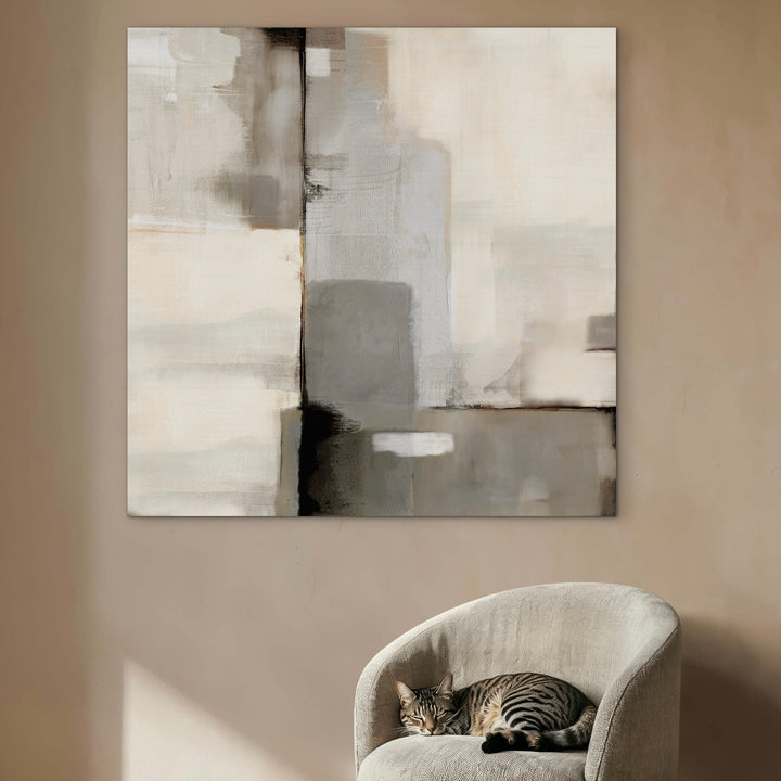 Abstract Canvas - Linen Forms