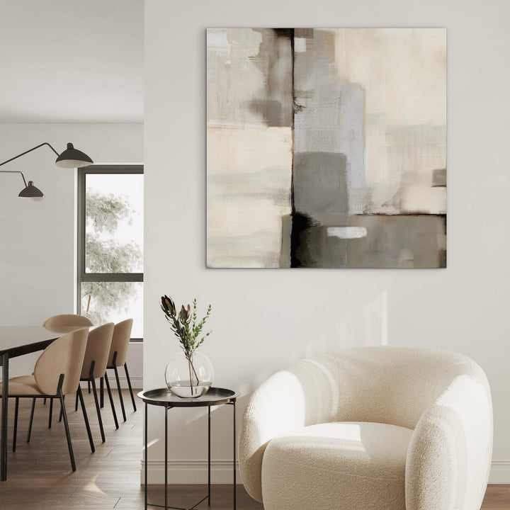 Abstract Canvas - Linen Forms