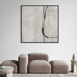 Framed Canvas - Grey Atelier
