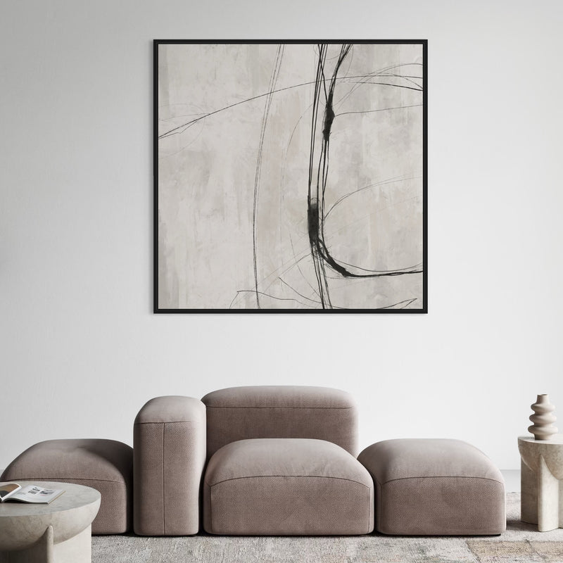 Framed Canvas - Grey Atelier