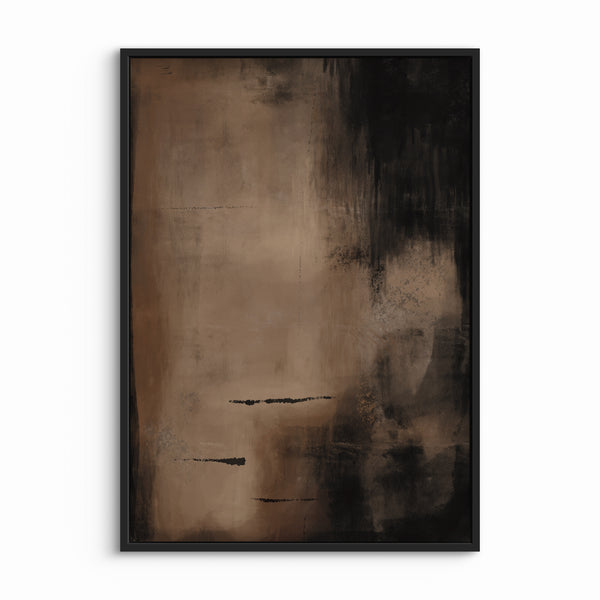 Framed Canvas - Charcoal Nights