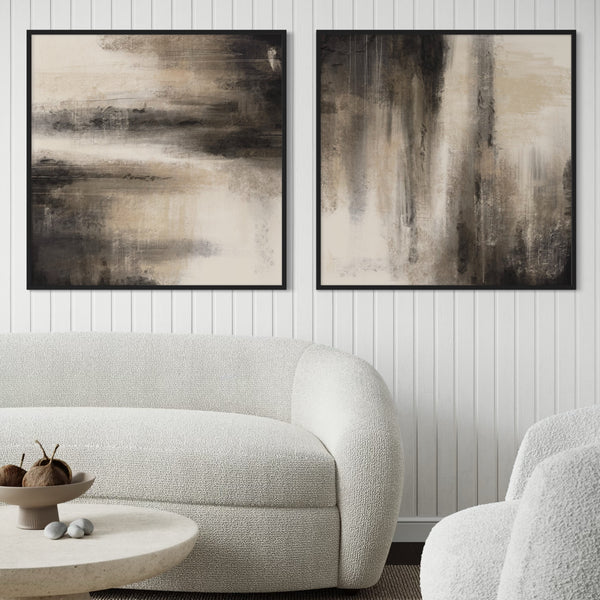 Abstract Art set of 2 prints - Obscura