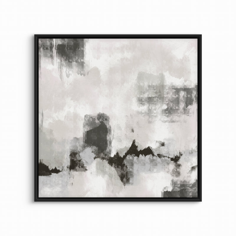 Framed Canvas - Whisper Grey 2