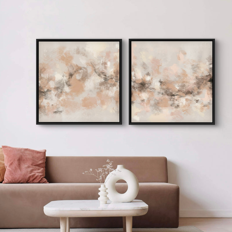 Framed Canvas Set of 2 - Sand Storm