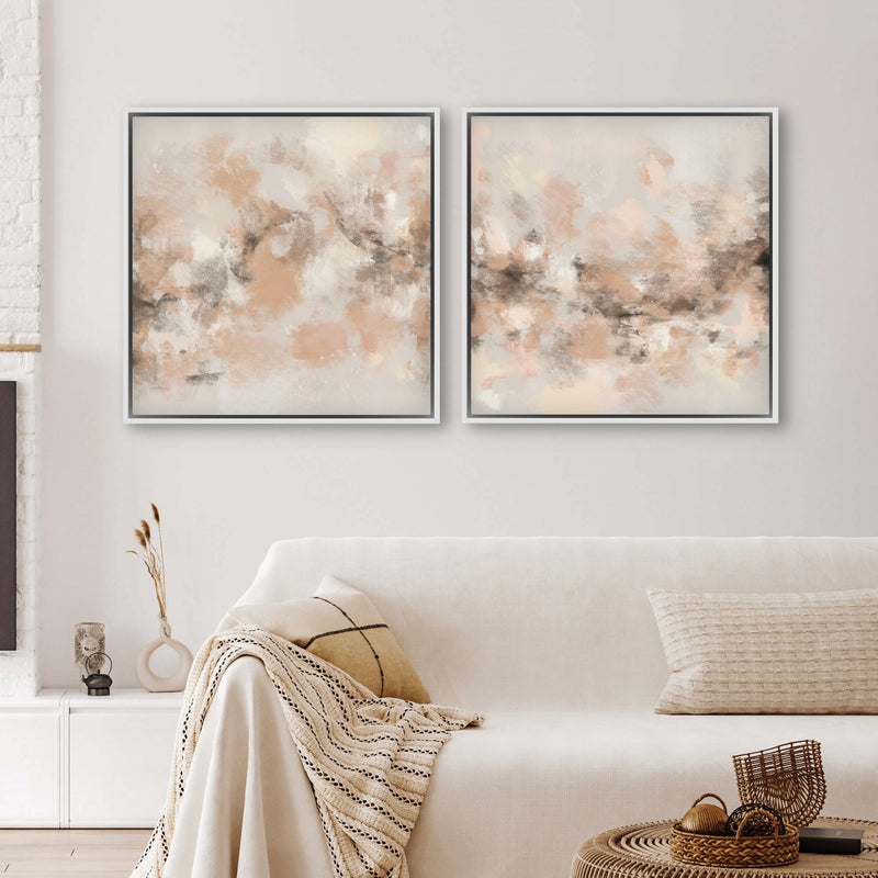 Framed Canvas Set of 2 - Sand Storm