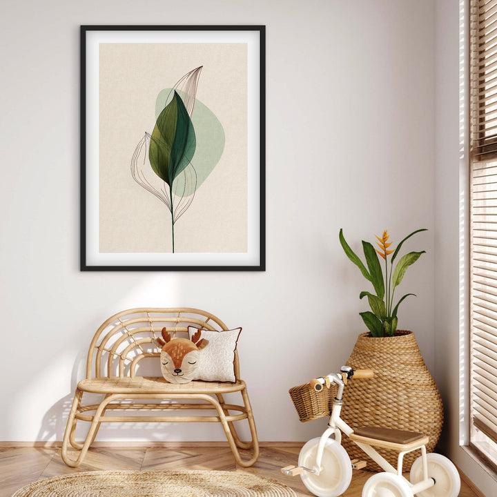 Framed Print - Leaves