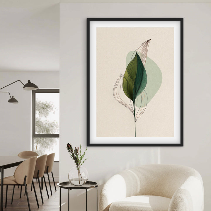 Framed Print - Leaves