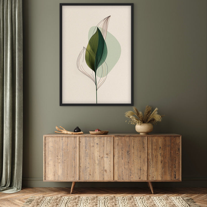 Framed Print - Leaves