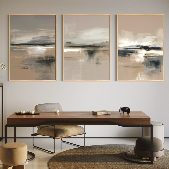 Set of 3 Framed Canvas - Patagonia