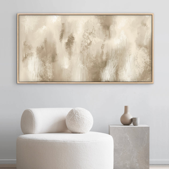Framed Canvas - Champagne Mist