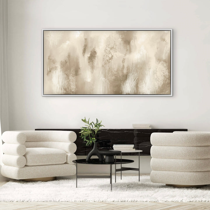 Framed Canvas - Champagne Mist