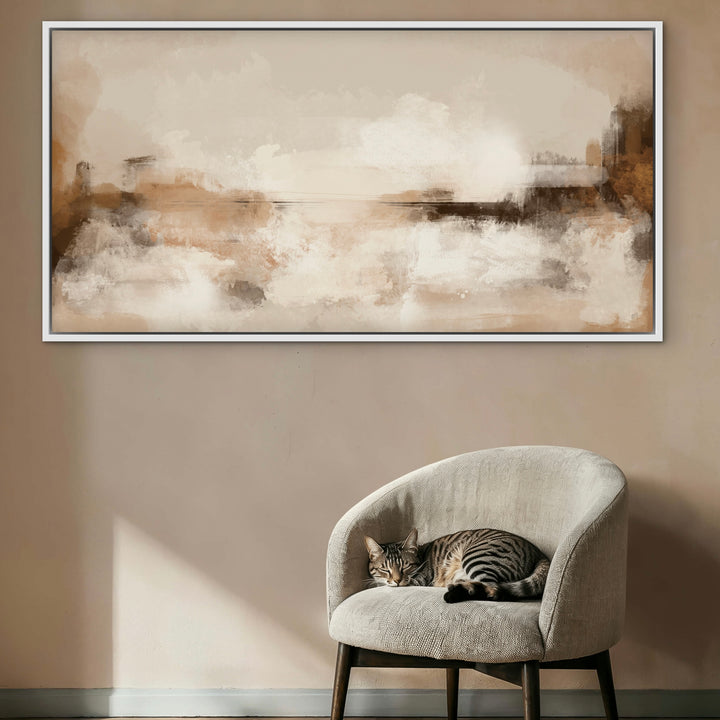 Framed Canvas - Seville Red