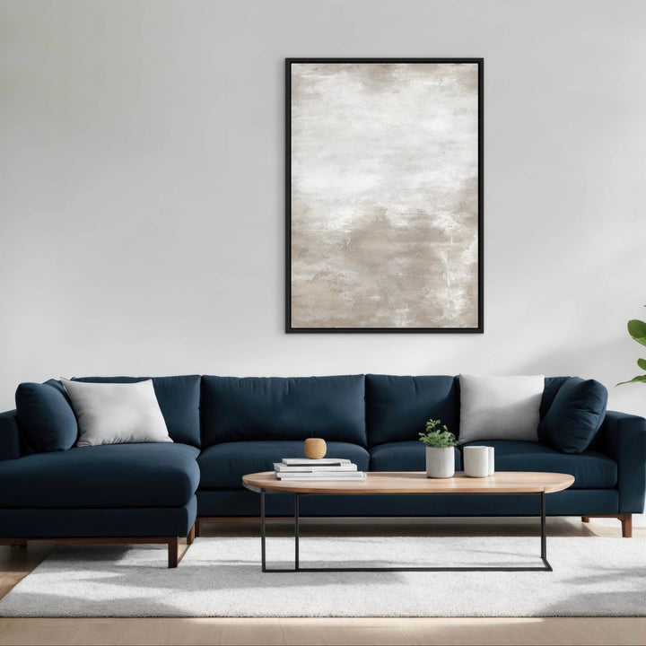 Framed Canvas  - Sand