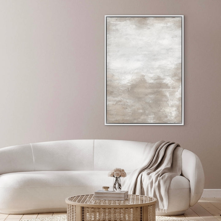 Framed Canvas  - Sand